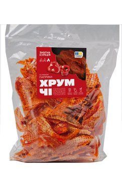 Чіпси з мʼяса курчати-бройлерів сушені "ХрумЧі" зі смаком Паприки 0,5 кг zh00000270 фото