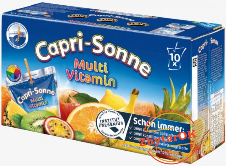 Сік Capri Sun Multivitamin 200ml (у спайці 10шт) 2005535102 фото